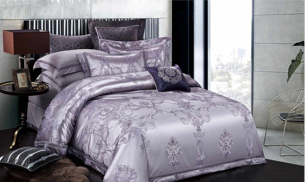 Lenjerii Jacquard satinat