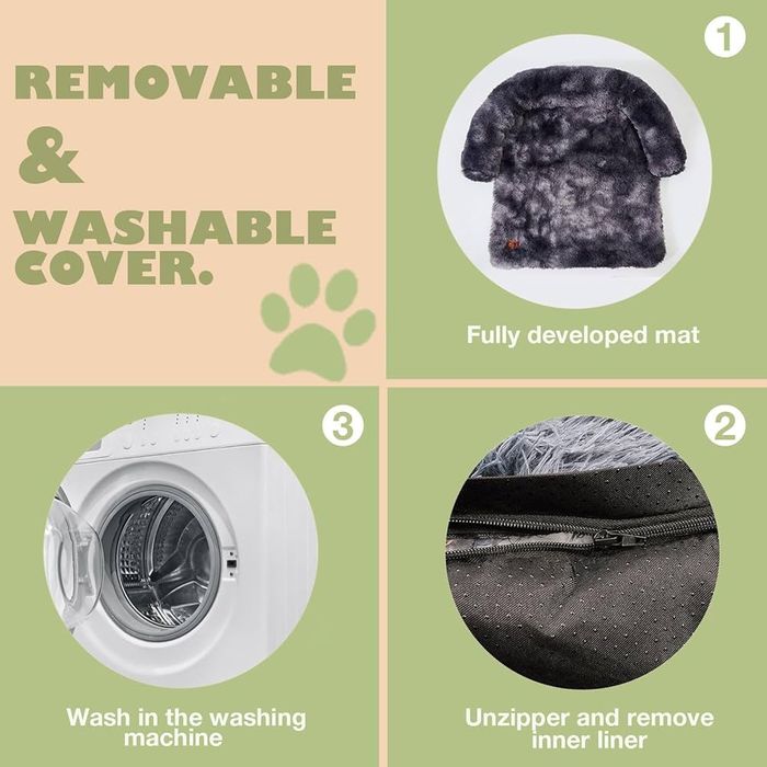 Плюшенa постелка/ легло за куче за диван с борд. Протектор размер L