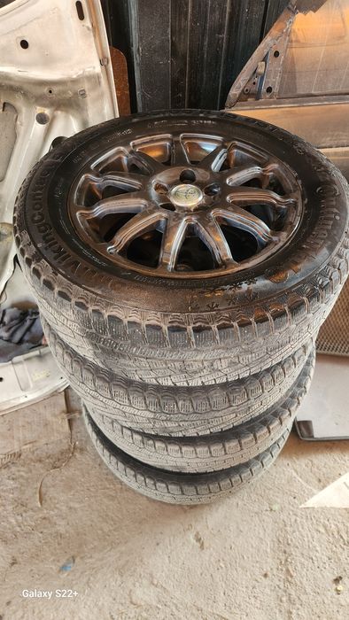 Диски с резиной зима лето 5×100