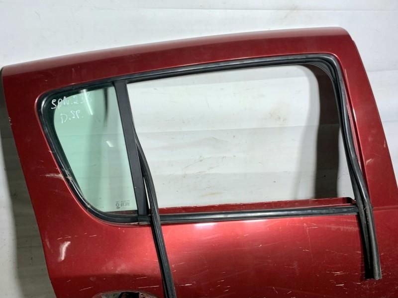 Portiera usa dreapta spate Dacia Sandero 2 Berlina culoare rosie