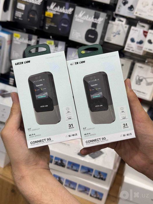 5G, 4G LTE Wi-Fi роутер Green Lion Connect 5G (Wi-Fi 6)