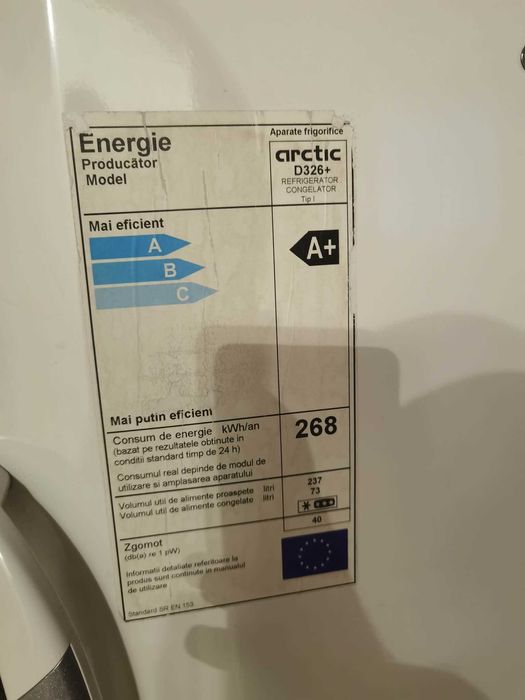 Congelator Arctic D326+