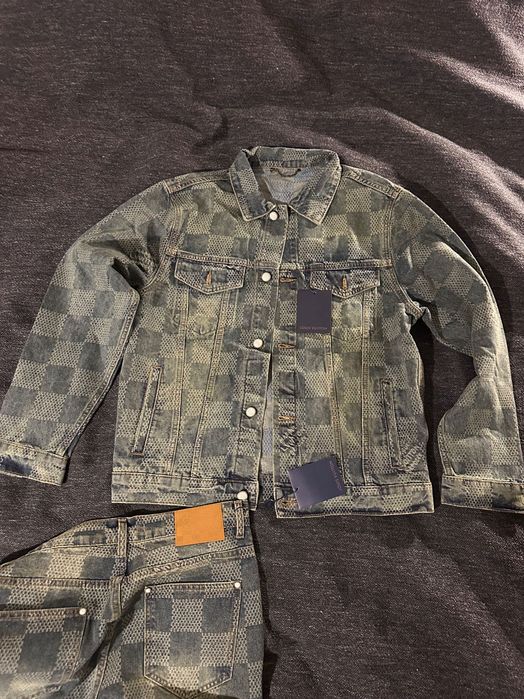 Geaca + pantaloni blugi LV Louis Vuitton L