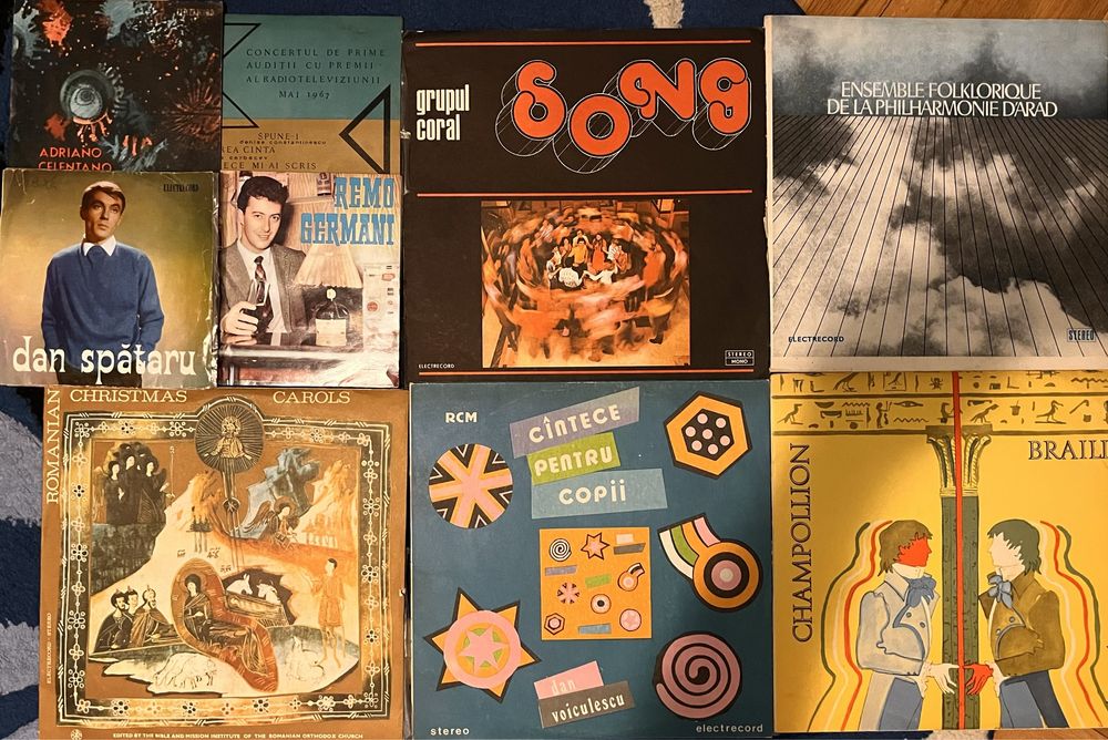 Vinyl Colectie Mixta Muzica si Povesti