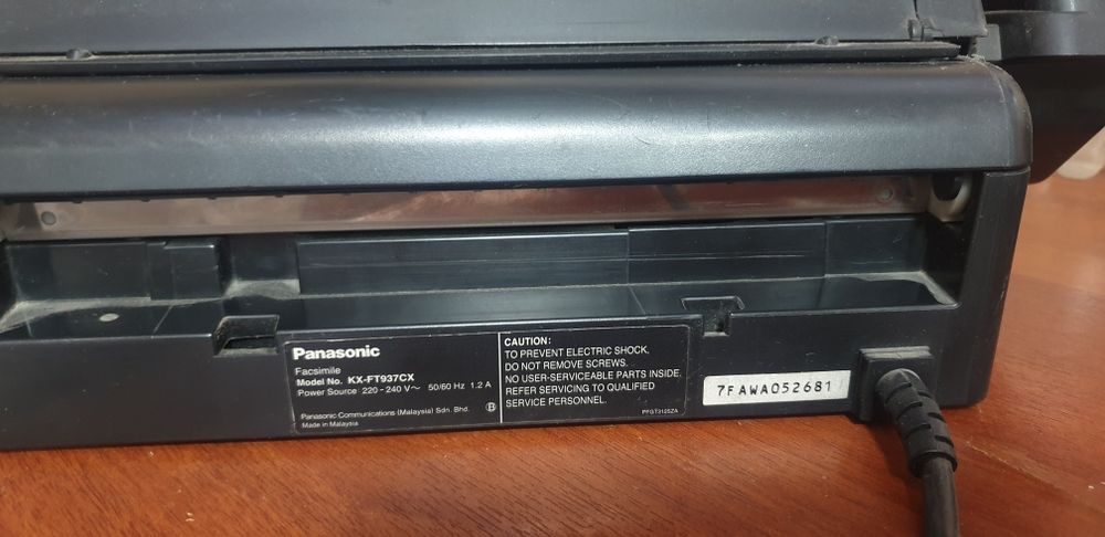 Факс Panasonik-KX-FT937