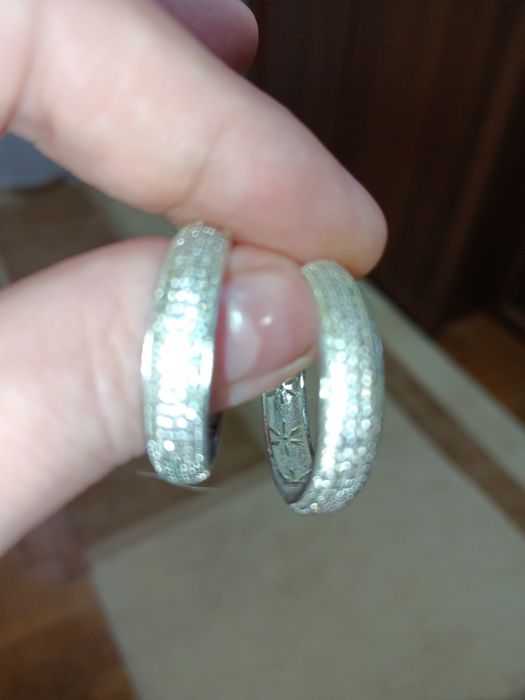 Серьги женские, серебро