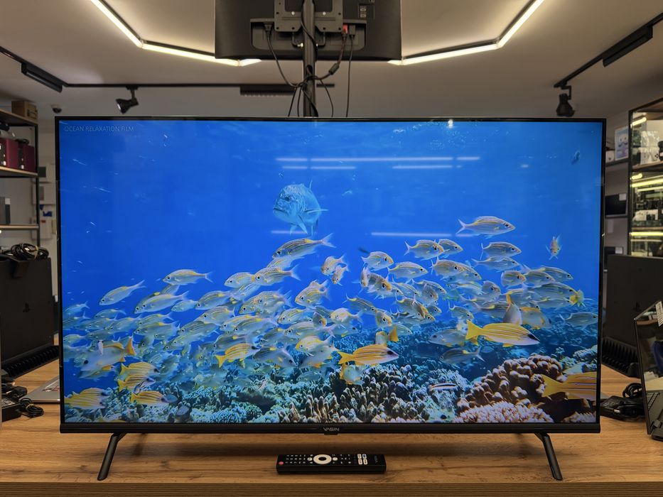 Смарт Телевизор Yasin 43G11, 43" 109 см, Full HD, 1974/A10