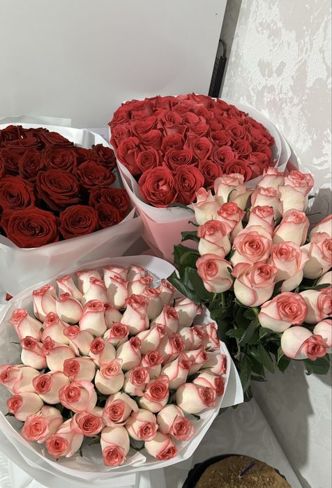 Цветы/ гүлдер туған күнге