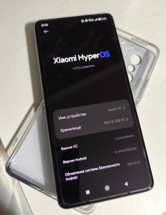 Xiaomi 11T 5G 128Gb в хорошем состоянии