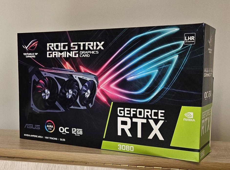 Видеокарта rtx 3080 rog strix