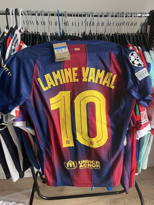 Trixou de forbal Nike FC Barcelona Lamine Yamal 10 marime M