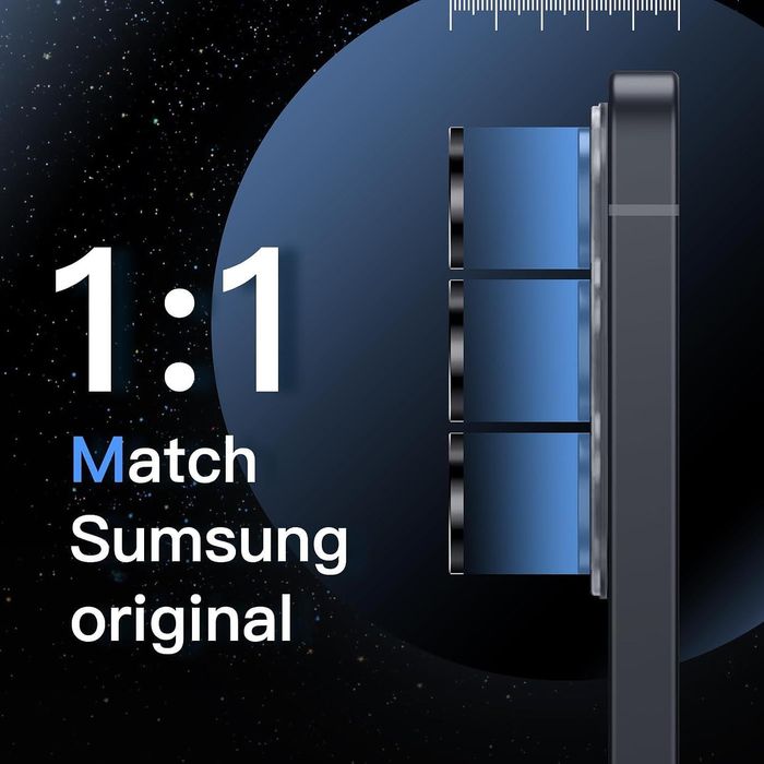 Стъклен протектор за камера тип рингове за samsung galaxy s26+ plus