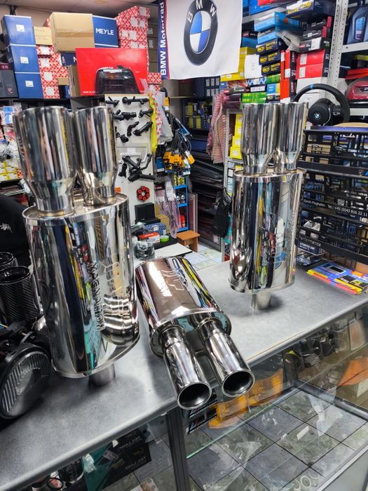 Глушитель magnaflow 1 вход 2 выхода