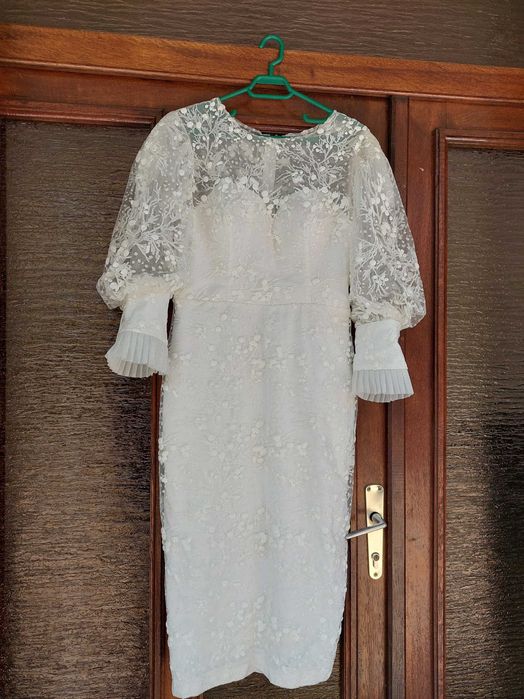 Rochie eleganta alba