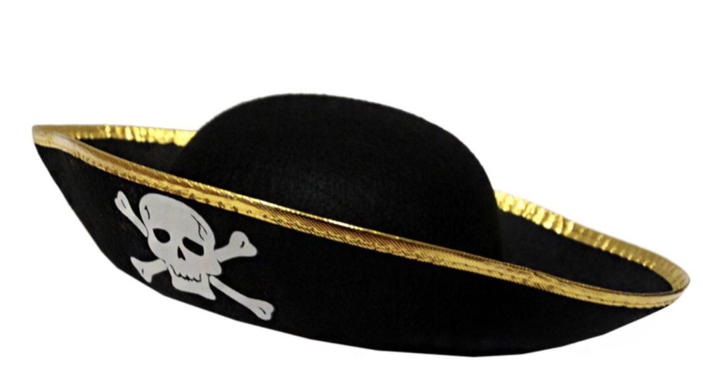 Шляпа Пирата универсальная