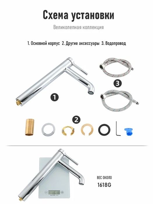 Смеситель от Gappo