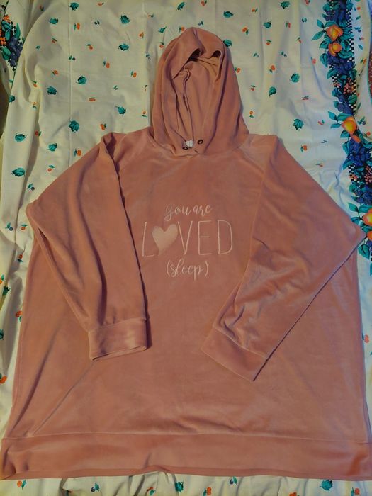 Дамски плюшен суичър