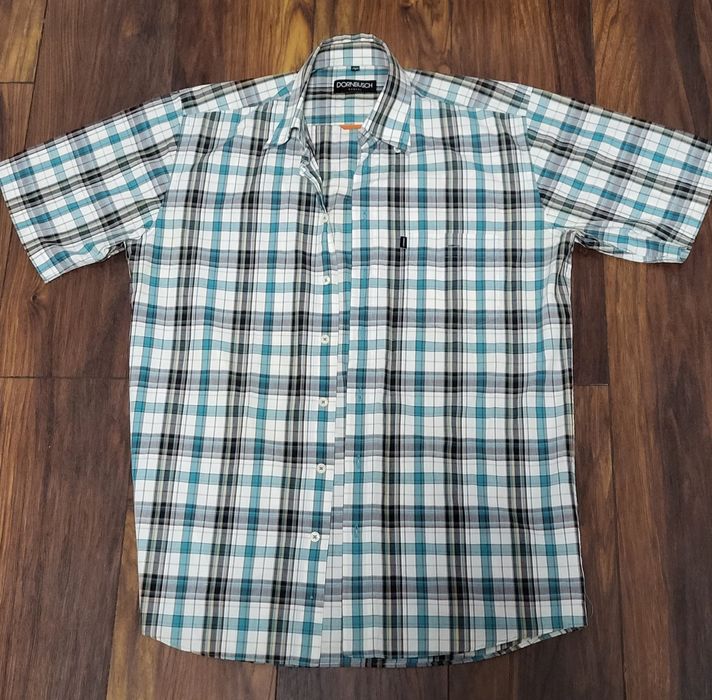 Camasa maneci scurte Dornbusch Casual, marimea M, 100% bumbac