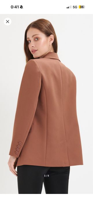 Дамско сако кафяво