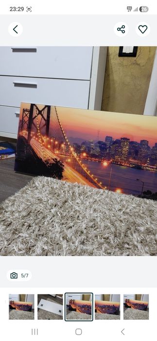 Tablou din sticla San Francisco