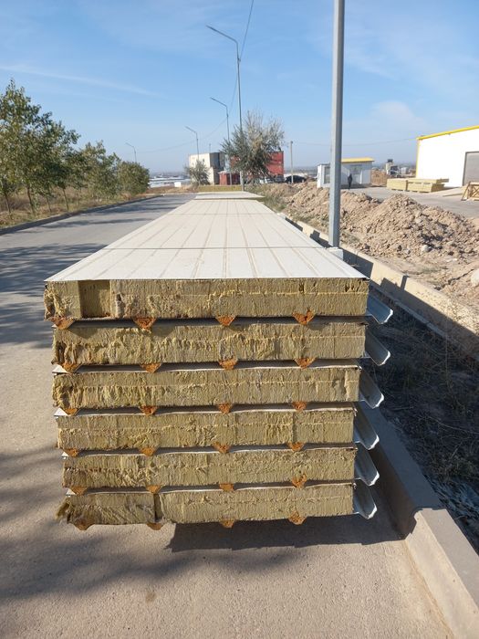 Сэндвич панель кровельный