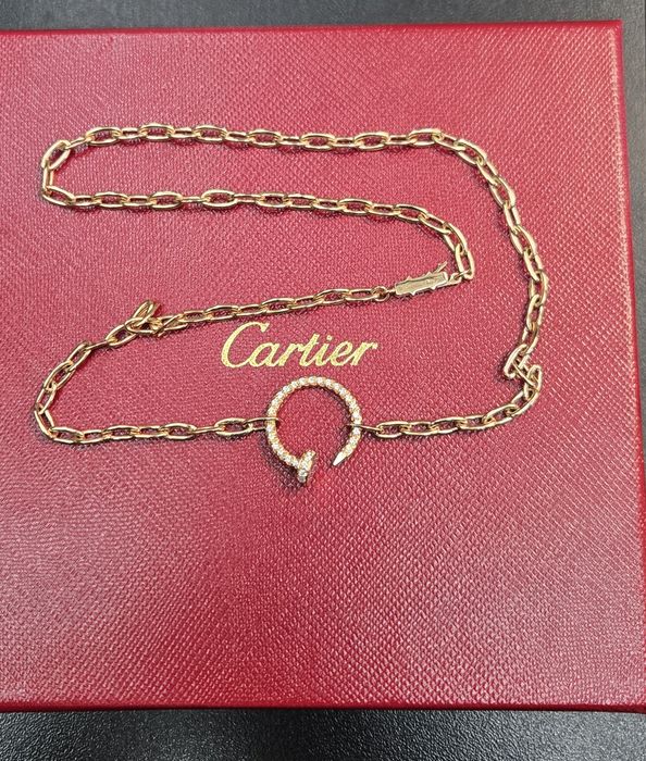 Колие Cartier Juste un Clou  диаманти