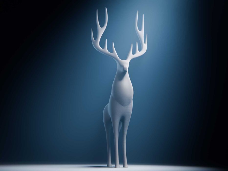 Фигурка Олень белый