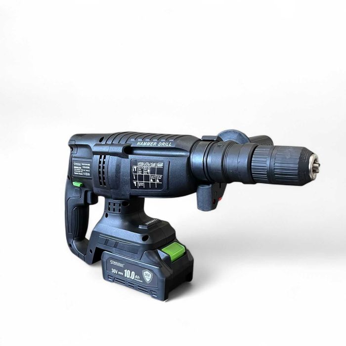Акумулаторен безчетков перфоратор с 2 патроника 36V 10Ah StahlMayer