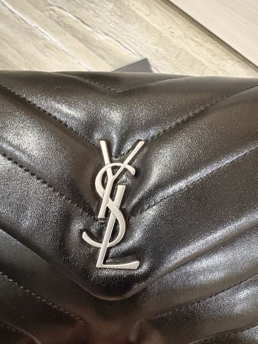 Geanta YSL Loulou neagra originala