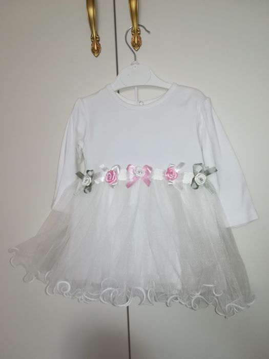 Рокля за бебе от тюл или нов дънков сукман