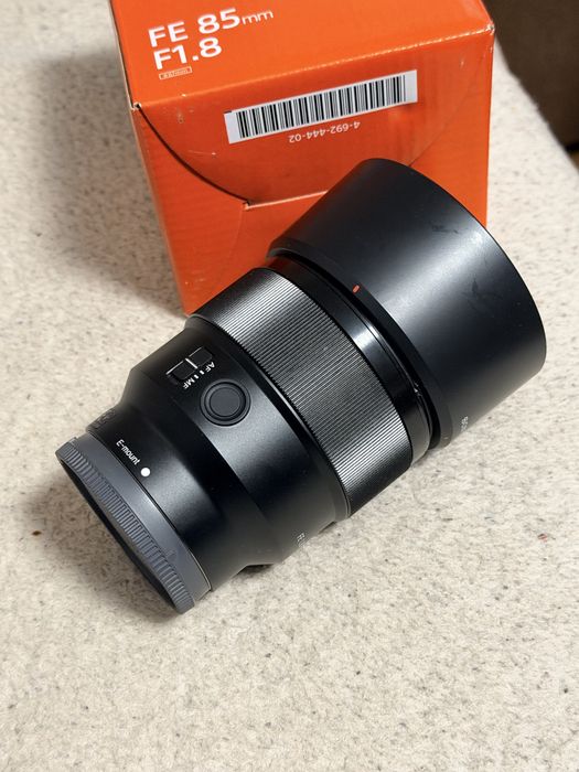 Obiectiv Sony FE 85mm F1.8  Full Frame Nou in cutie