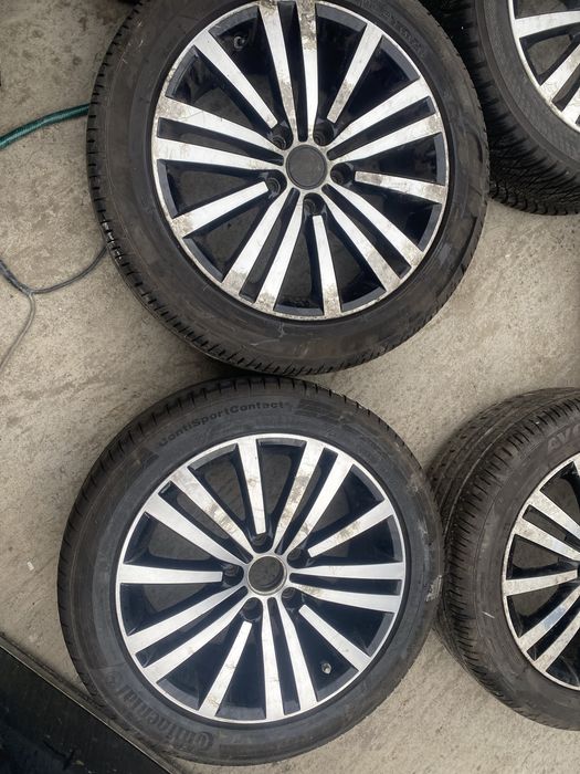 Jante R17 Volkswagen +rezerva 225/50 R17 anvelope vara