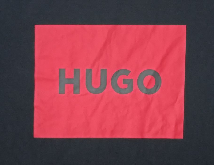 Hugo Boss Dulive222 Tee оригинална тениска M памучна черна фланелка