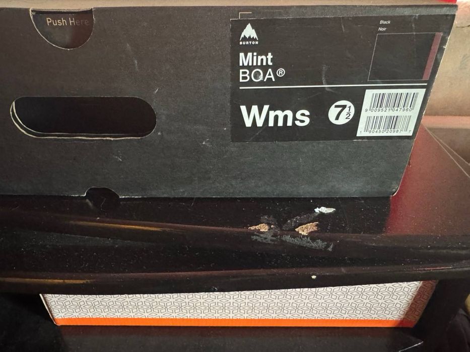 Ботинки burton сноубордические