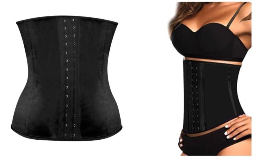 Корсет для пояса черный