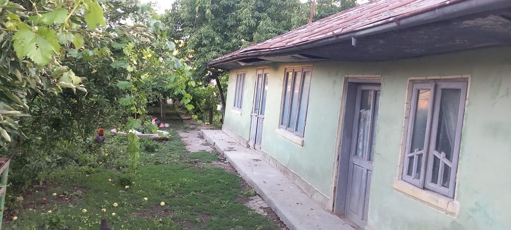 Teren intravilan centru + casa Husi