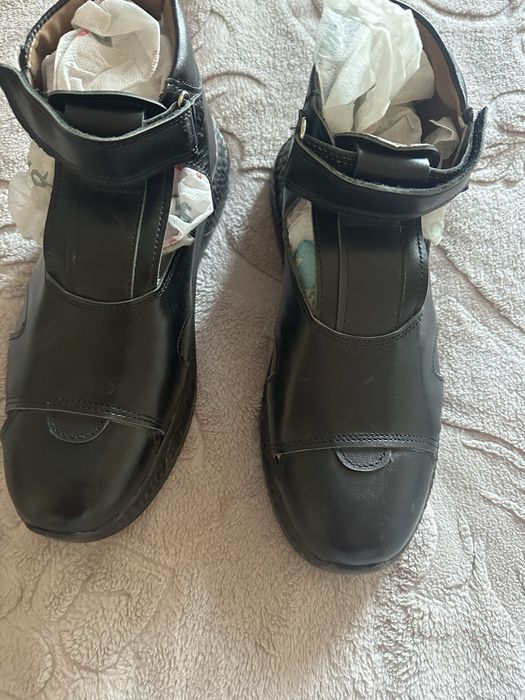 Мужские ортопедические спец босоножки кожа на 42 43 размер