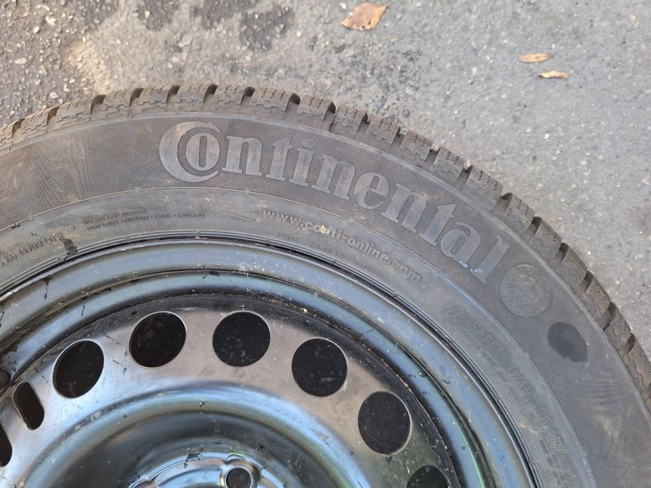 Джанта 16' 5х114.3 с нова гума Continental