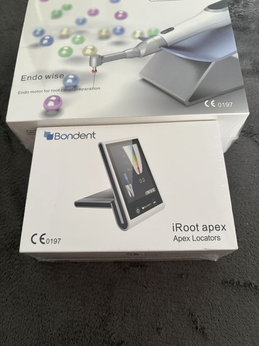 Kit Endodonție Profesional – Endomotor C-VISMYD Endo Wise + Apex Locator Bondent iRoot Apex – Noi, Sigilate