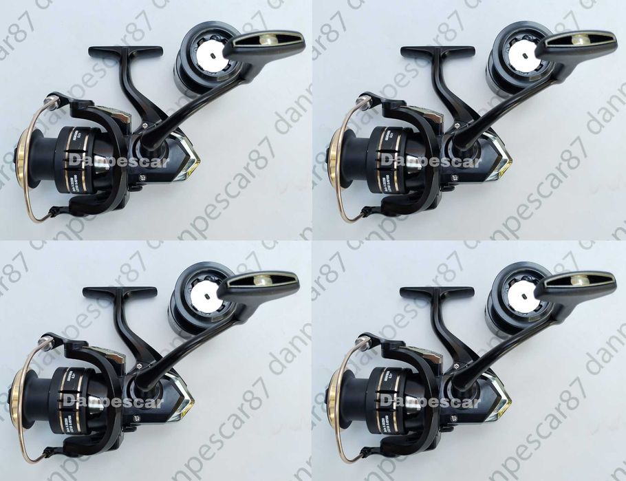 SET 4 Lansete WB fibra sticla plina 3m cu 4 Mulinete FL HP5000 7 rul