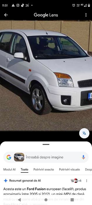 Vând Ford fusion pentru vaucer