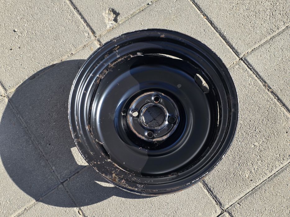 Оригинална патерица (резервна джанта) 15" 4x100 VW / Seat – 535601025A