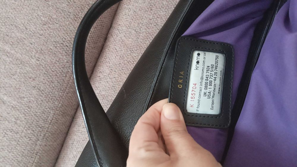 Кожена чанта Knomo Намалена