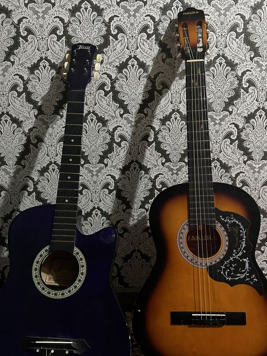 Продается б/у гитары очень хорошое состаяние использовали 1год.