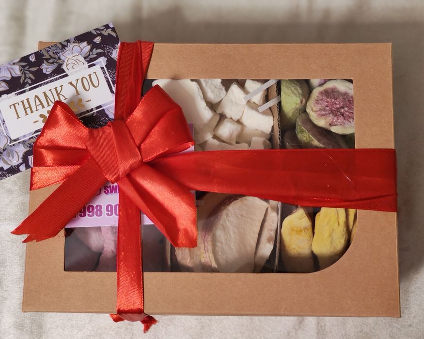 Сублимированные фрукты и мороженое