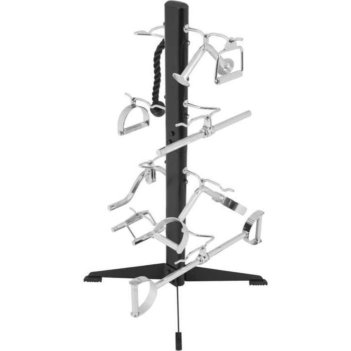 Suport pentru accesorii biceps/triceps negru Gorilla Sports