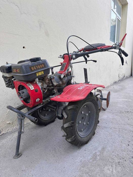 Motoblok SENCCI SC1000 Benzinli Freza Okuchnik bilan