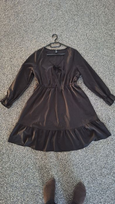 Rochie neagra subtire