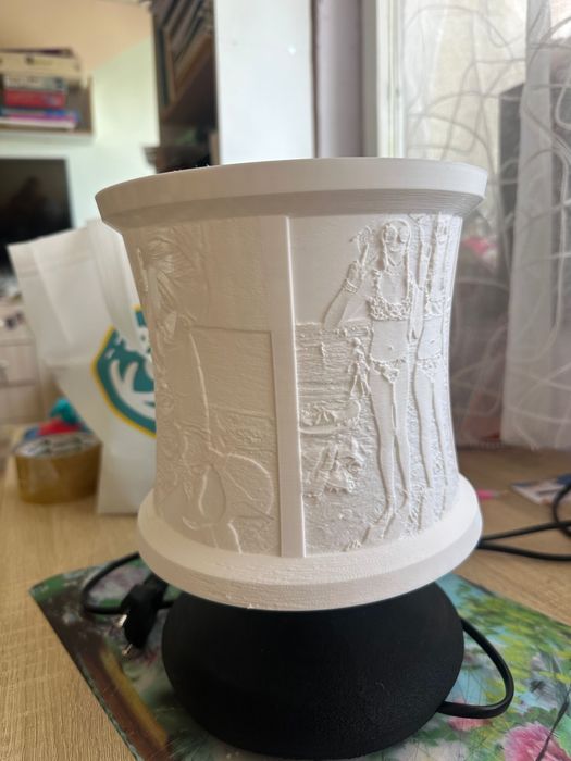 Персонализирана 3D лампа
