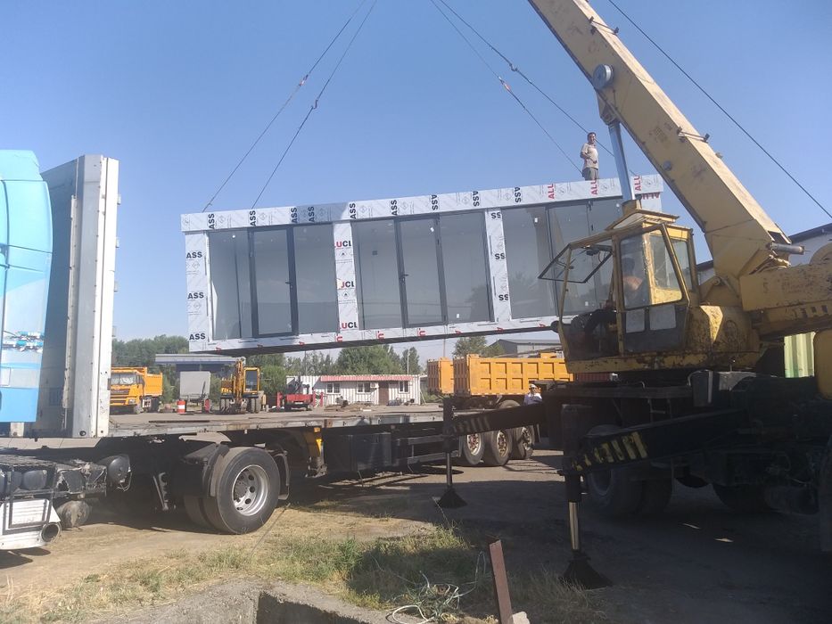 Контейнер под ключ любой формы сендвич панели